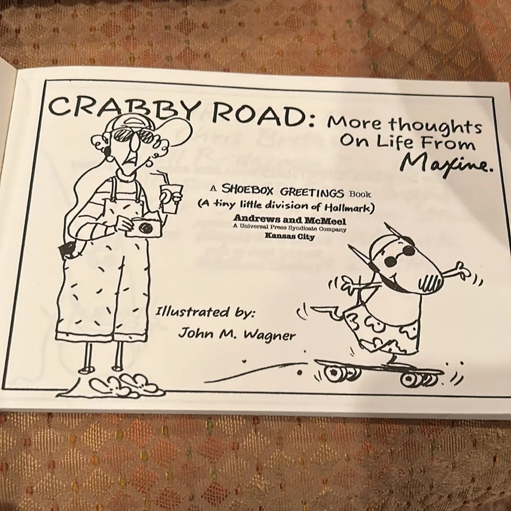 🌸3 for $18🌸 Maxine's Crabby Road: More thoughts on life from Maxine. Vintage - Picture 9 of 9